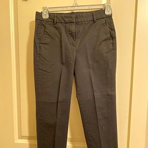 J Crew Straight Leg Twill Pants
